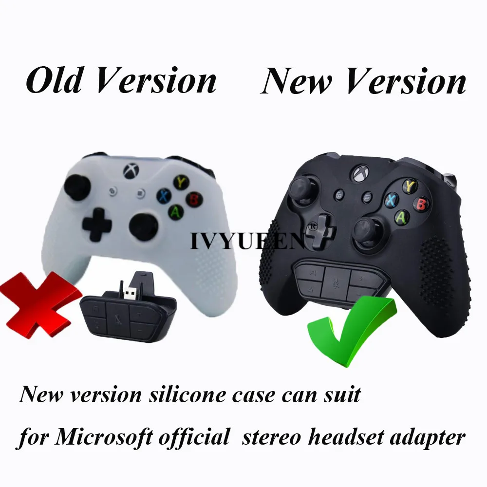 Защитный чехол IVYUEEN для Microsoft Xbox One X S приталенный контроллер с насадками на