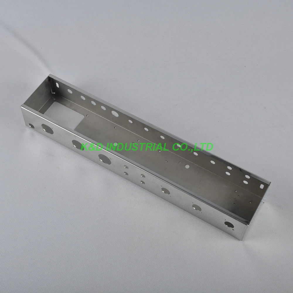 1 шт. Bassman Tweed 5F6A гитарный бас-усилитель DIY Deluxe Chassis Хромированная Пластина