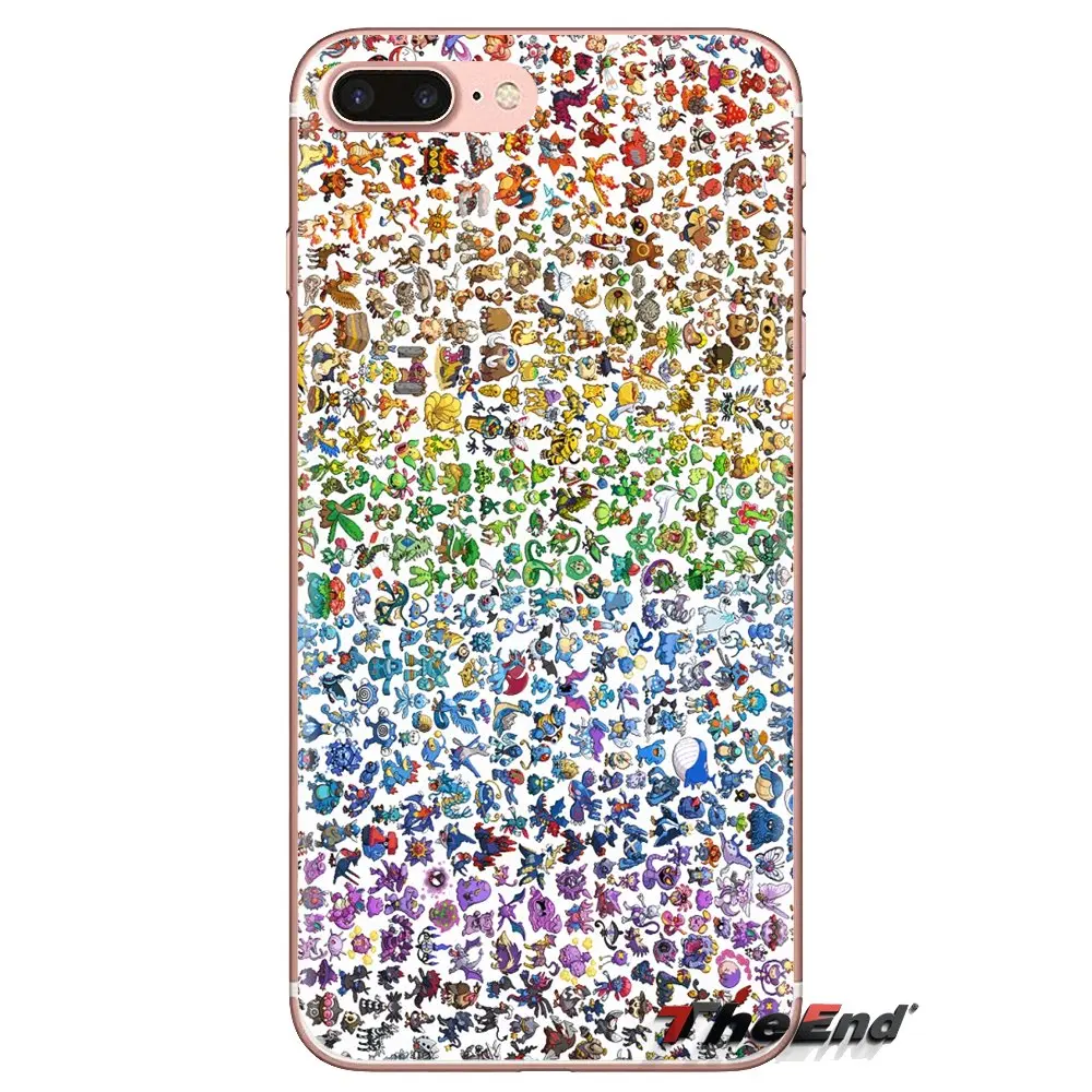 Для Huawei Mate Honor 4C 5C 5X 6X 7 7A 7C 8 9 10 8C 8X 20 Lite Pro силиконовый чехол для телефона Pokemon All Character