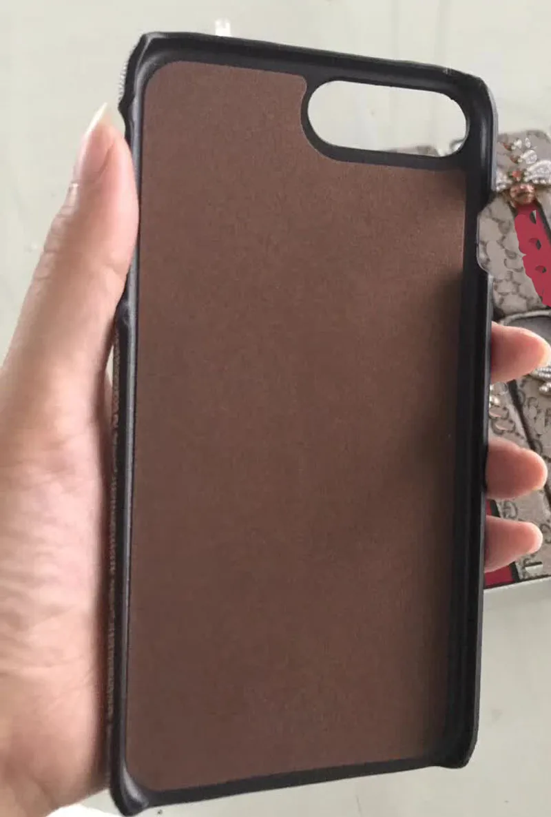 Embroide крышка для iPhone X XS MAX XR 6 7 8 плюс Чехол телефона Би Розовый цветок серии