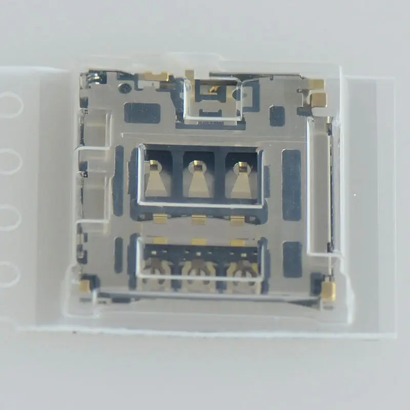 10 шт./лот, для Sony m2 S50H d2303 d2305 d2306 SIM Card Reader Разъем Держатель модуль