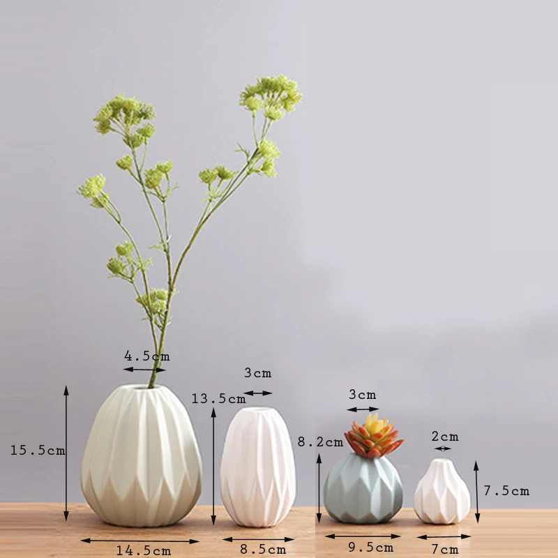 F Современная Минималистичная ваза с сушеными цветами для гостиной стола