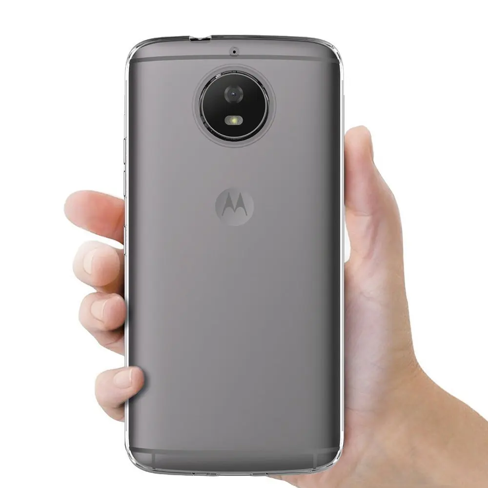 Прозрачный гелевый Чехол из ТПУ для телефона Motorola Moto G5s E4 G6 G5 E5 G7 C Plus Play One Power