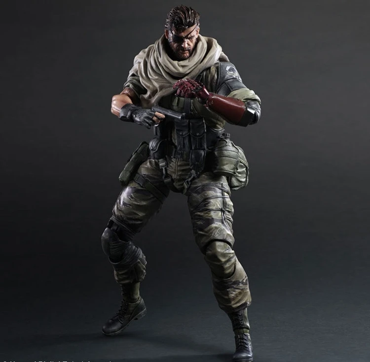 Gioca Arts Kai Solidus Snake Metal gear Solid ZEROES PA 27 см ПВХ фигурка куклы Giocattoli Per Bambini Regalo