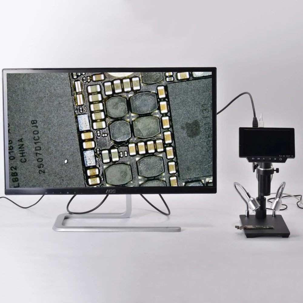 Цифровой микроскоп WIFI USB камера 150X C mount 1/2.3 Датчик изображения для демонстрации
