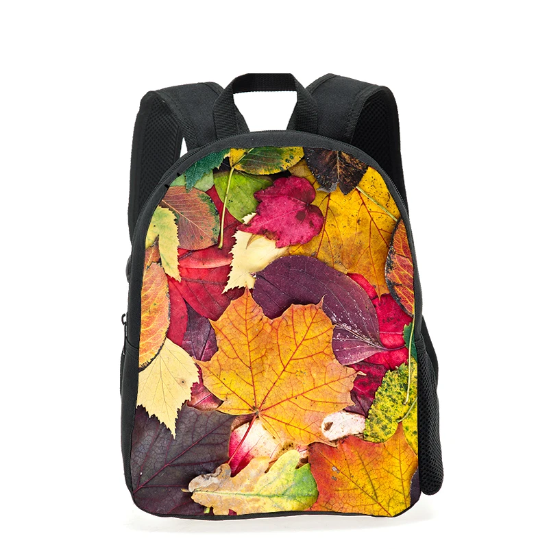 Рюкзак детский, с кленовыми листьями, 12 дюймов