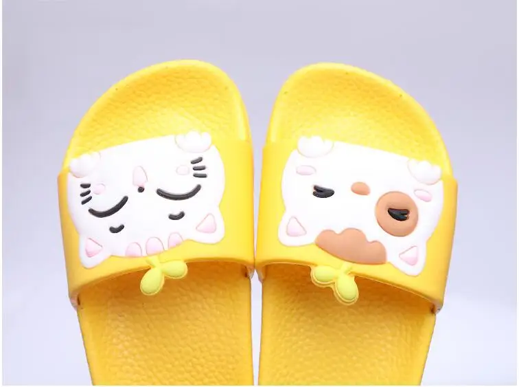 Бесплатная доставка домашняя обувь для маленьких мальчиков тапочки летняя