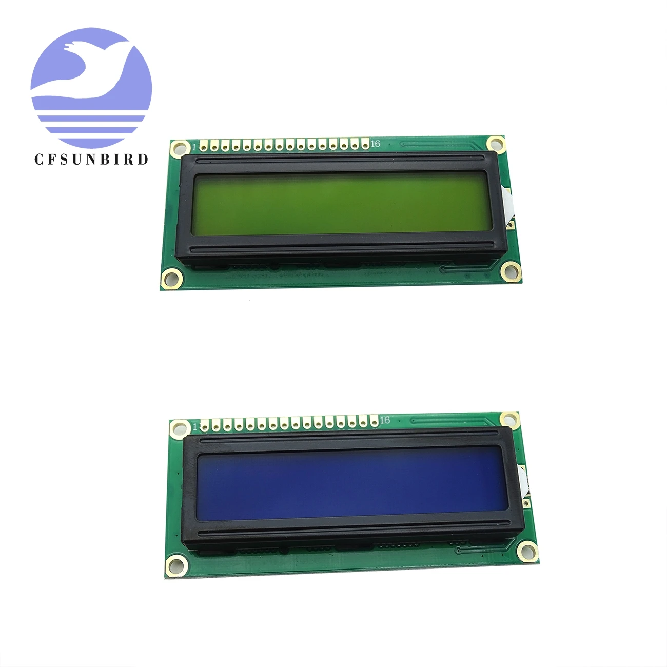 10 шт. ЖК дисплей 1602 LCD 5 в 16x2 синий/зеленый символ модуль контроллера 1602A|module display|lcd