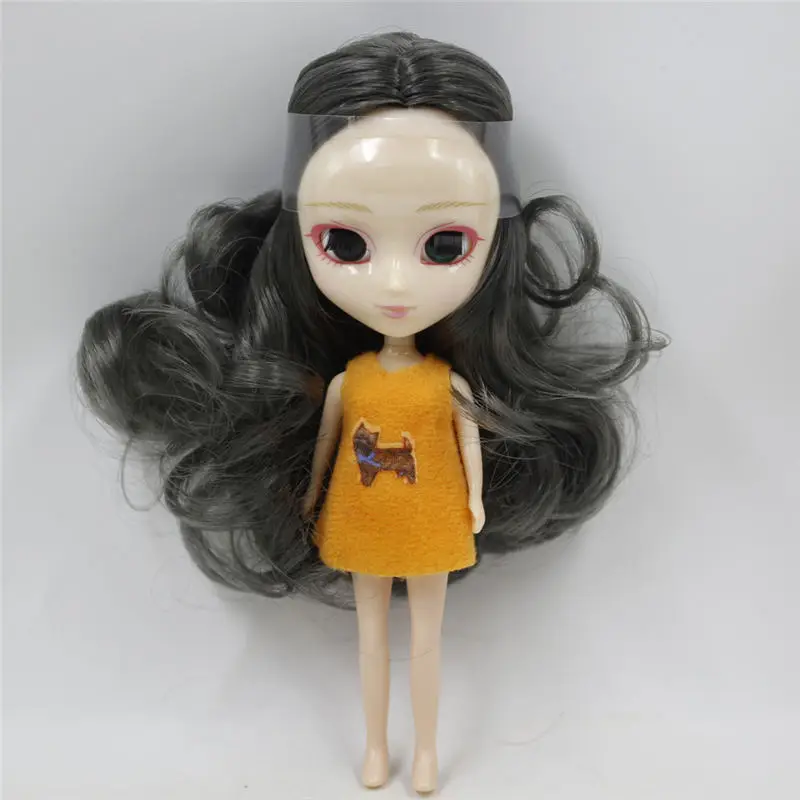 9016 Ледяная Обнаженная мини-кукла Pullip много видов цветов волос, одежда случайный BJD - Цвет: 9016