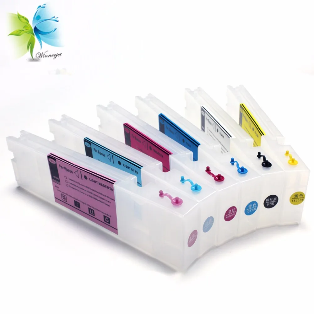 Запасной картридж для принтера Epson SureColor T3200 T5200 T7200|ink cartridge|refillable ink cartridgesrefillable