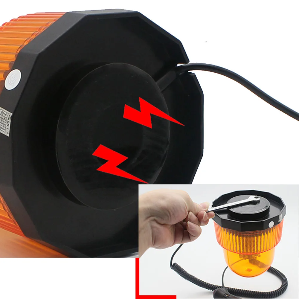 DC 12 V/24V автомобильного освещения поворотный полиция легкие дорожный сигнал