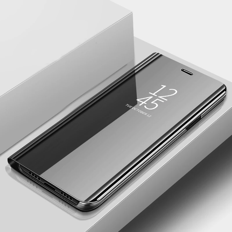 Для samsung Galaxy A20e чехол роскошный флип-чехол с зеркалом для samsung A20e кожаный чехол Coque A20 E A 20E чехол для телефона s Capas