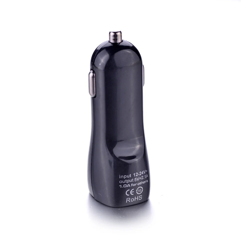Автомобильное зарядное устройство 2 1 а/1 А два порта USB разъем питания для MP3 MP4