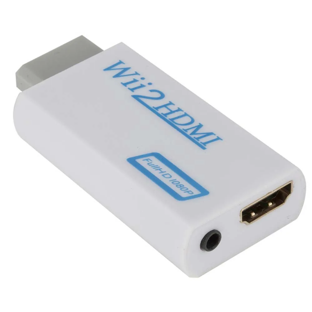 YuBeter HD 1080p для wii в HDMI конвертер адаптер для wii 2HDMI с 3,5 мм аудио выход автоматический апскейлер Поддержка NTSC 480i PAL
