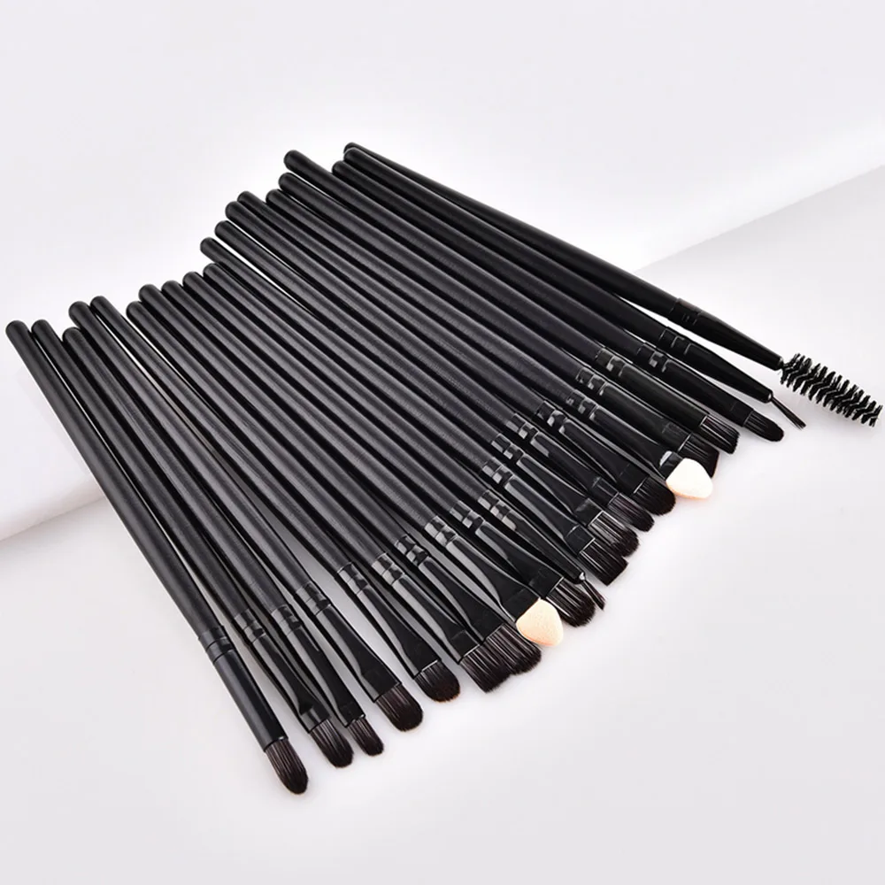 20 шт. Профессиональная Кисть для макияжа Косметическая Одиночная подводка век