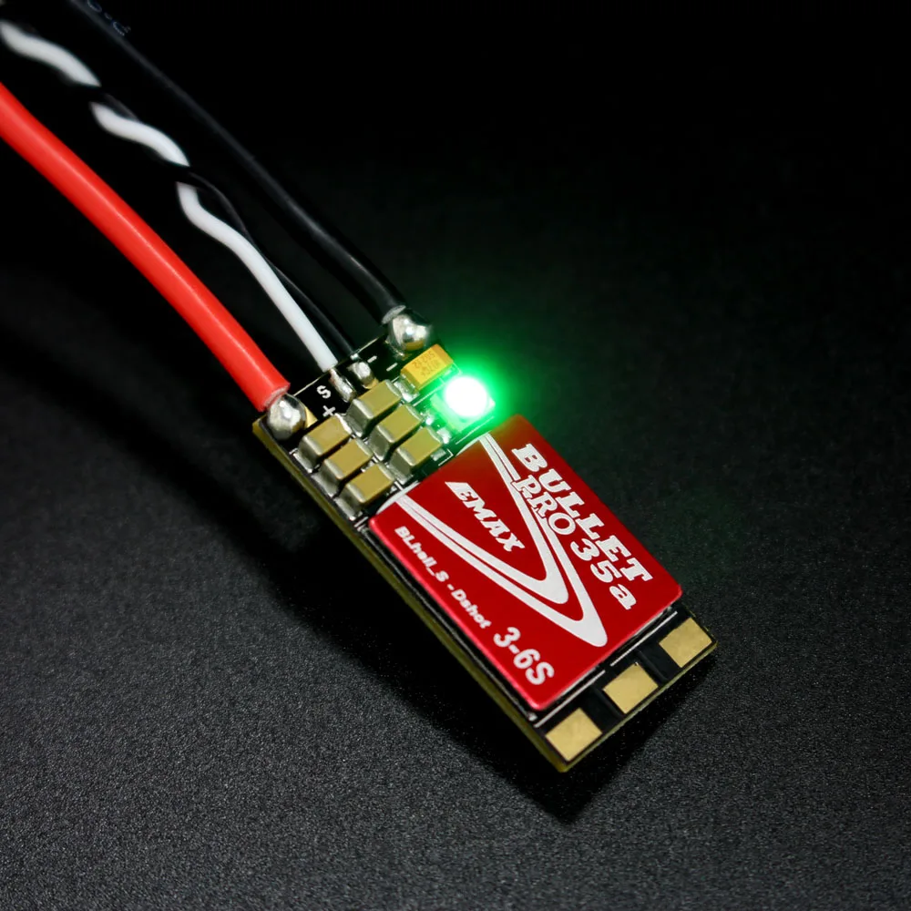 4 шт./лот EMAX Оригинальный Новый BLHeli-S DSHOT пуля FPV ESC 6A 12A 15A 20A 30A 35A BLHeli s регулятор