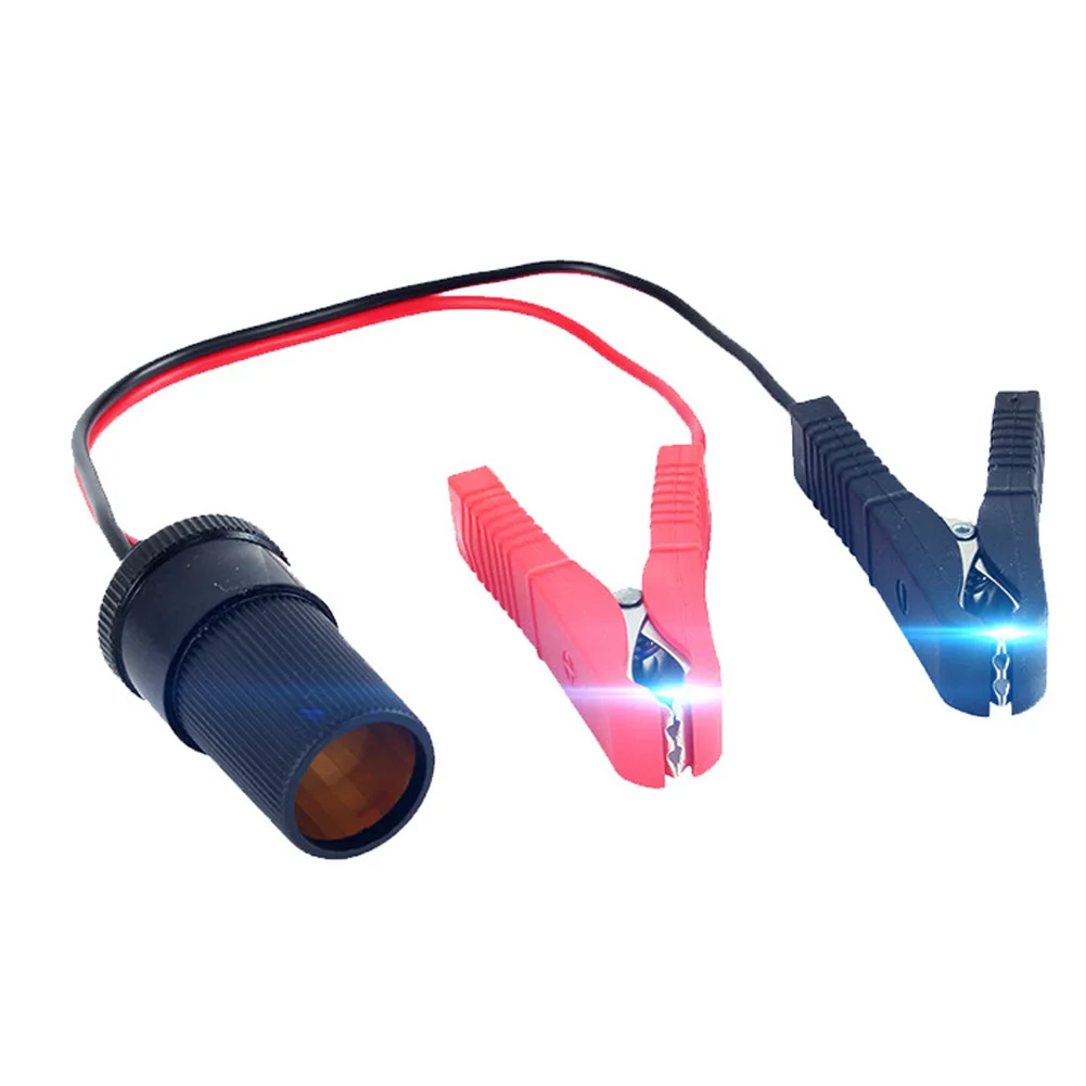 Универсальный батарея зажимной переходник Расширение Питание Авто крокодил