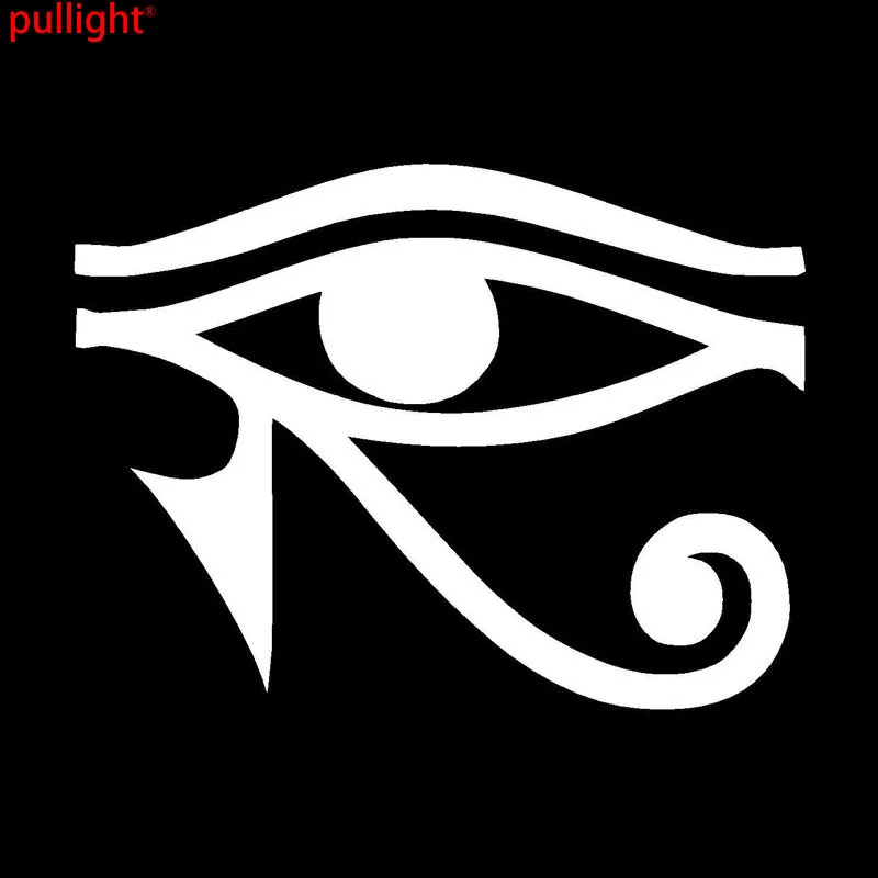 

10.1*7.3CM Unique Egyptian God Eye Of Ccar Stickers Interesting Motorcycle Vinyl Window Decals