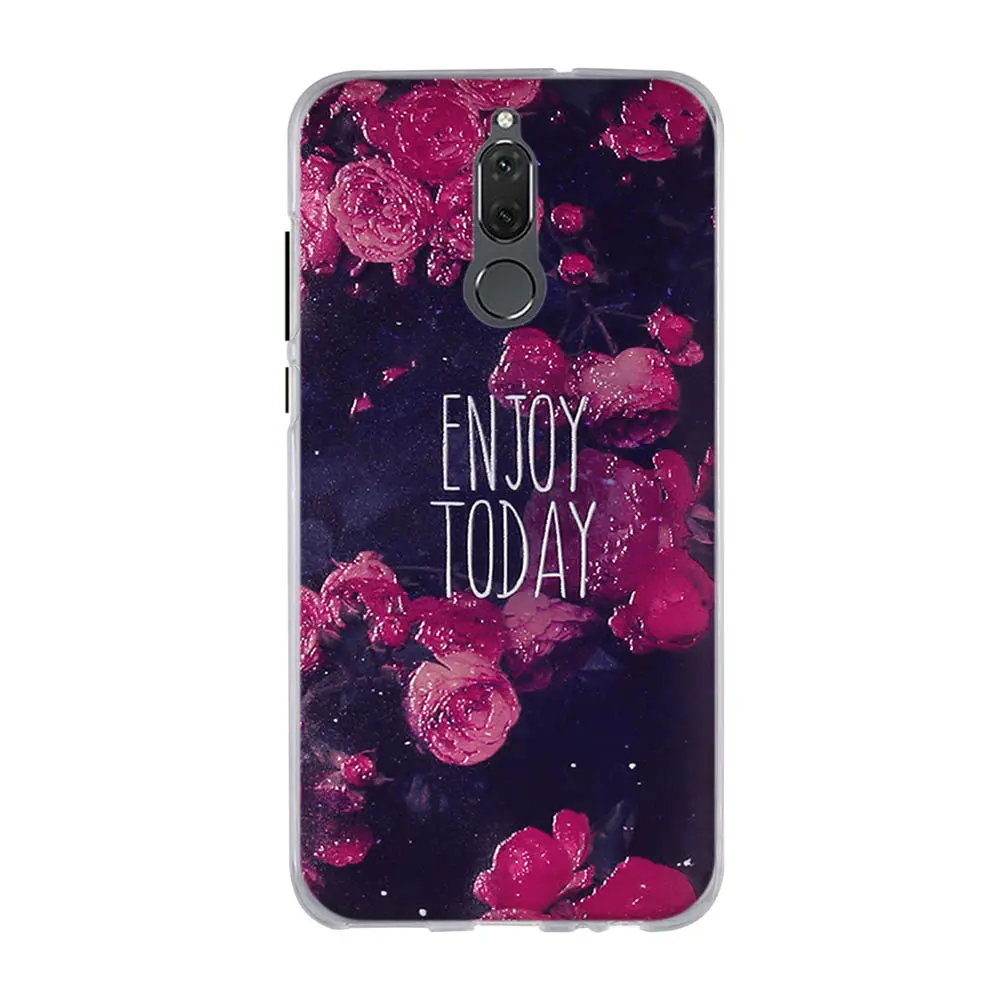 For Huawei Mate 10 Lite Case Cover Soft TPU Protector for nova 2i 3D Print honor 9i Silicone | Мобильные телефоны и