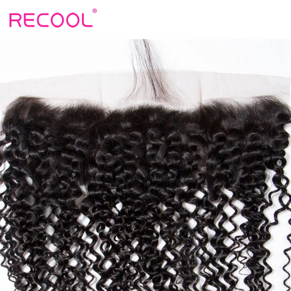 Бразильские кудрявые волосы Recool без повреждений HD Прозрачная Кружевная