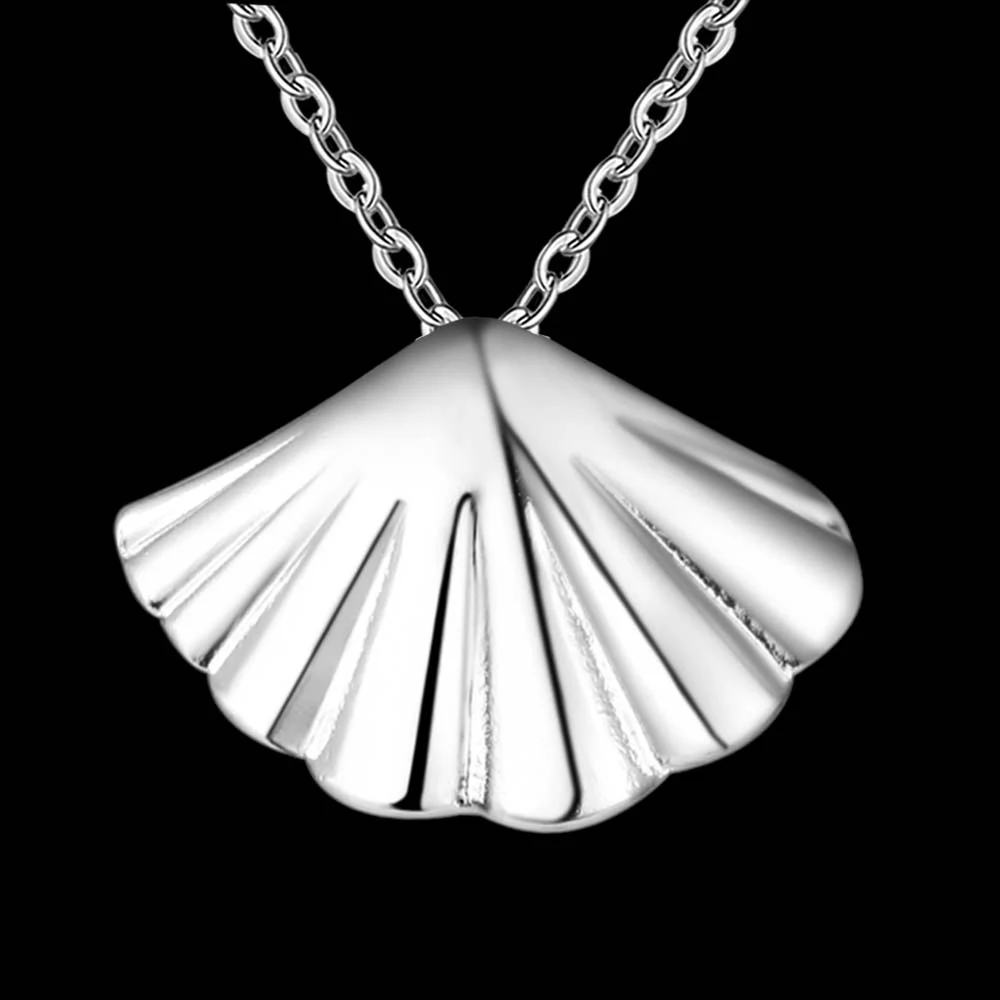 Оптовая продажа блестящее посеребренное ожерелье новая распродажа серебряные