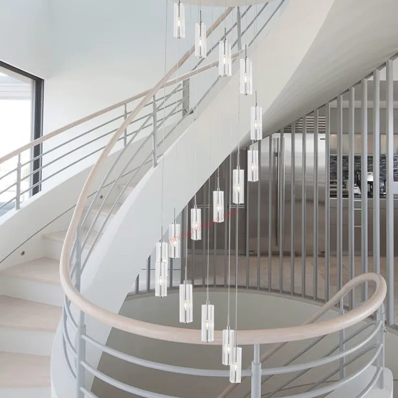 Современный дизайн украшение для дома прямоугольная светодиодная подвесная