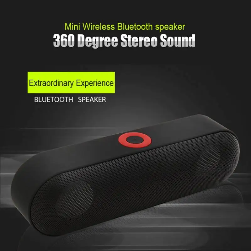 Звук 3D стерео музыка объемная поддержка AUX USB 32G TF Bluetooth4.1 NBY 18 Мини Bluetooth динамик