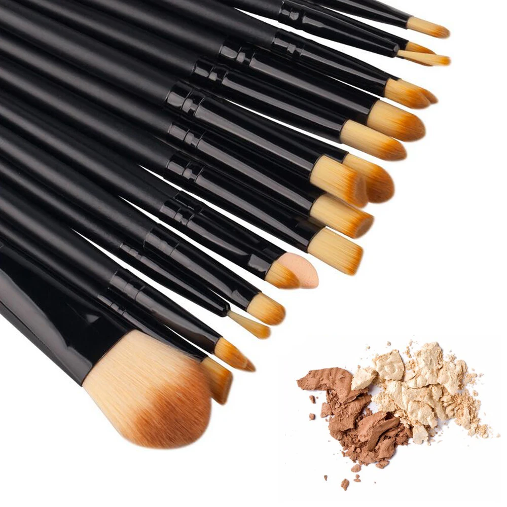 YUKARI 20шт набор кистей для макияжа kwaste make up beauty Румяна De maquiagem Косметика