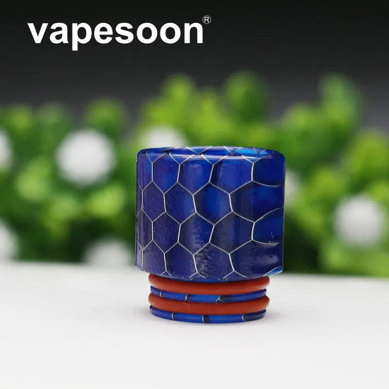 

VapeSoon 5pcs 810 Resin Drip Tip For SMOK TFV8/TFV8 BIG BABY/TFV12/TFV12 Prince/TFV8 X-BABY MANTA RTA Reload etc