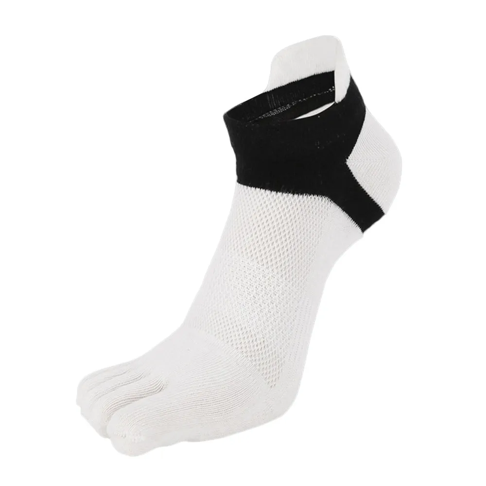 2017 Горячая Распродажа мужские хлопковые носки с пятью носками чистый тренажер
