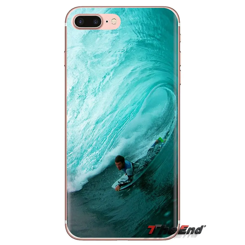 Sea Best Surf break Hawaii Ocean мягкое покрытие кожи для Huawei G7 G8 P7 P8 P9 P10 P20 P30 Lite Mini Pro P Smart Plus 2017 2018