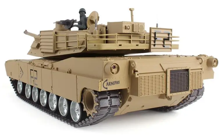 Дистанционное управление 1:16 масштаб 2,4 ГГц США M1A2 Abrams основной боевой танк на радиоуправлении дыма и звука(металлические шестерни и треки