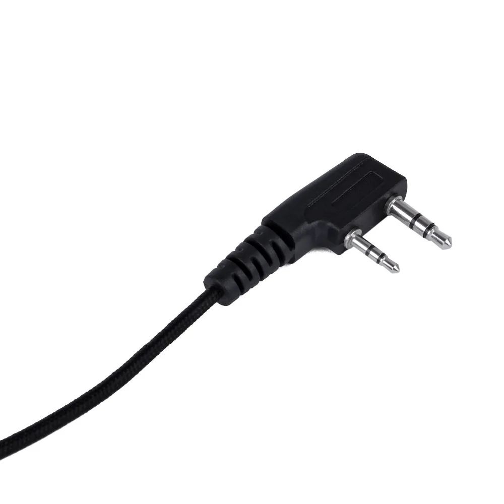 Two Way Radio Flexible PTT MIC Earpiece Walkie Talkie Headset For Kenwood For Baofeng UV-5R Bf-888S For Retevis H777 RT5R RT22