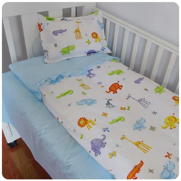 3 шт. набор постельного белья для детской кроватки из хлопка|baby bedding set|cot babybedding set |