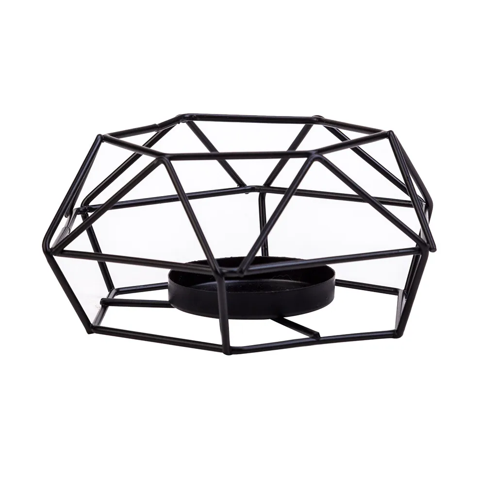 Скандинавский Ретро Железа Чай светильник подсвечник Американский Стиль