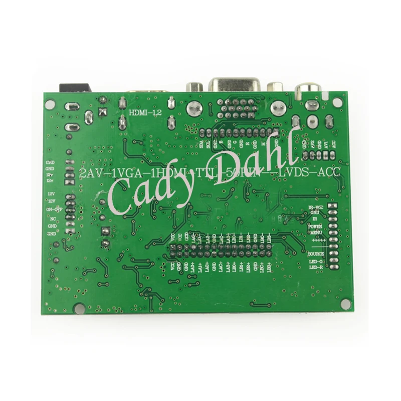 Плата контроллера HDMI VGA 2AV + 40 контактный кабель Lvds в комплекте для B140RW02 V0/V1/V2 B140RW01