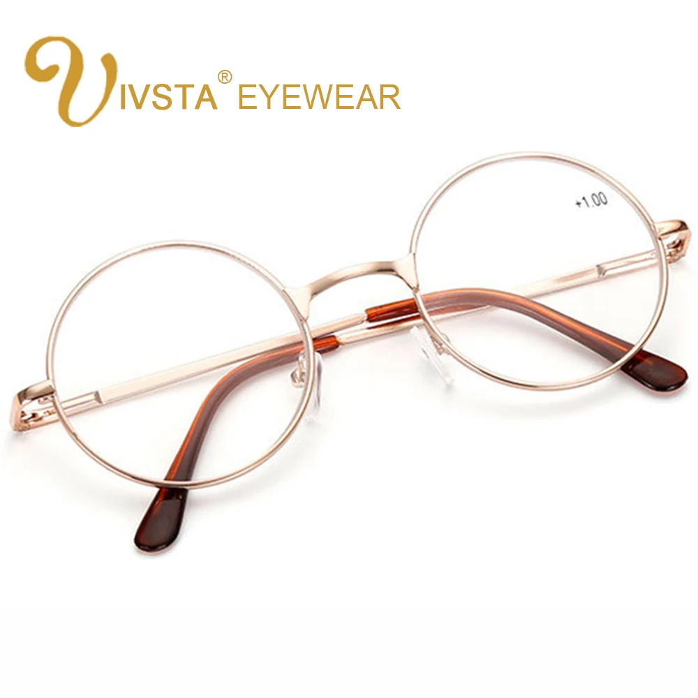 Очки для чтения IVSTA мужчин и женщин Круглые при дальнозоркости + 1 0 5 3 4 2 |