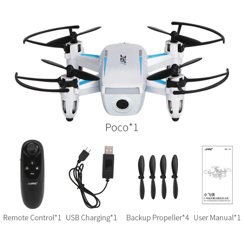 JJRC H52 мини Дрон тяжести Сенсор RC вертолет 4CH 6 осевой Скорость 3D флип Безголовый