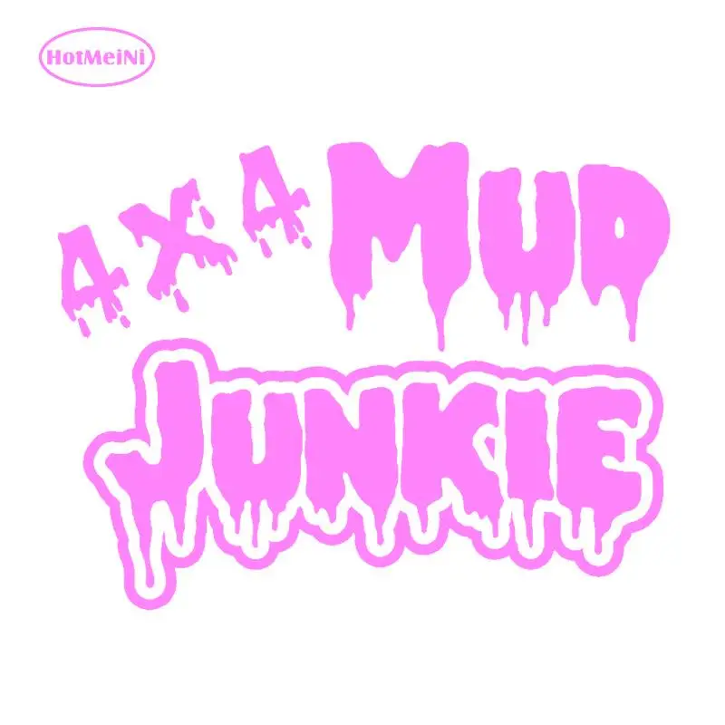 HotMeiNi 4X4 грязи JUNKIE забавные виниловые наклейки для автомобилей и мотоциклов