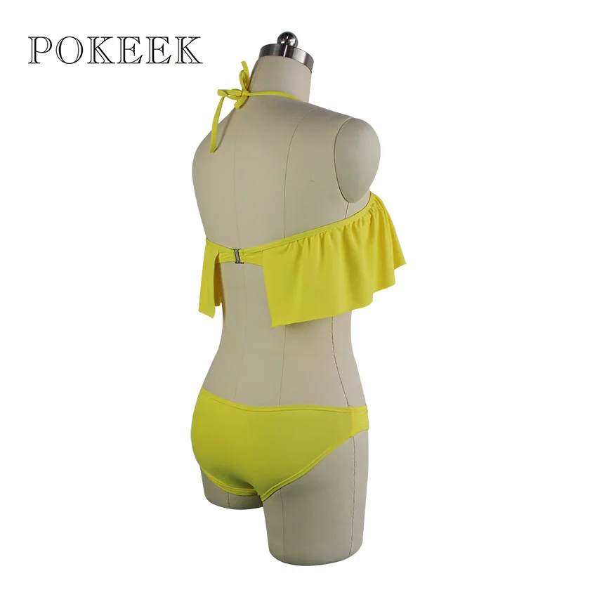 Pokeek Новинка 2017 года Купальники для малышек Для женщин купальник сексуальное