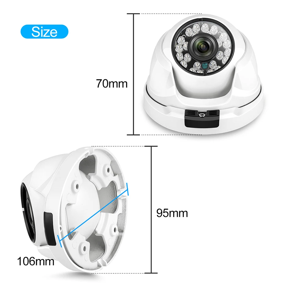 Techege Full HD 1080P 8CH POE NVR комплект H.265 камера система 8 шт. ip s видеонаблюдения Onvif