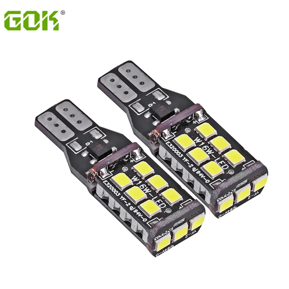 Светодиодная CAN шина T10 12 24 В T15 15 светодиосветодиодный 2835 smd 15SMD светодиодная без