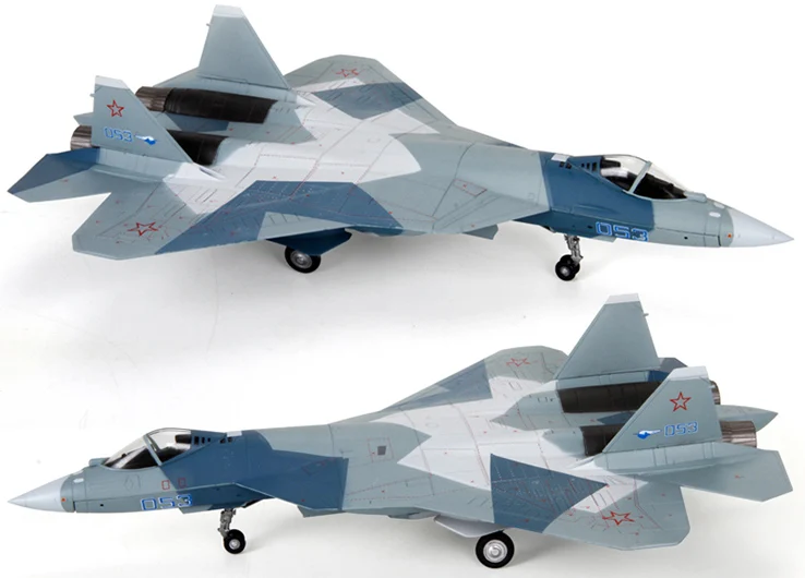 1/72 масштаб Россия T-50 SU-57 боевой литой металлический самолет модель игрушка для мальчика подарок Новая Розничная коробка коллекция