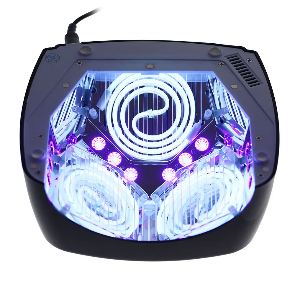 60WNail сушилка Pro УФ-лампа светодиодный светильник для ногтей Сушилка всех гелей CCFL