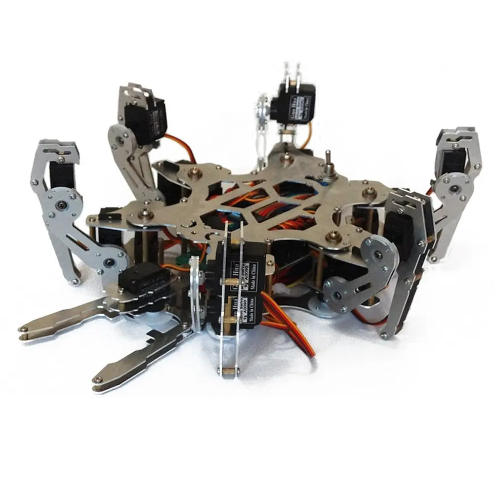 Arduino Bionic Spider Robot 6 Foots большой сервопривод с крутящим моментом и контроллером
