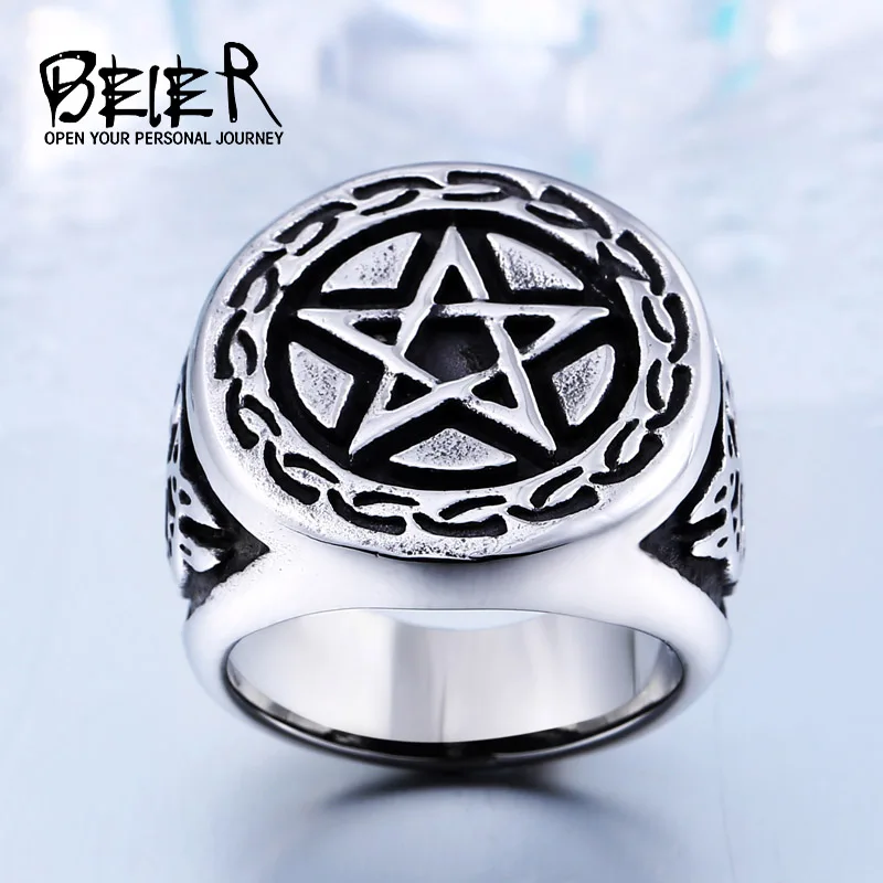 Байер уникальный пять звезд для человека 316L Нержавеющая сталь Высокое качество