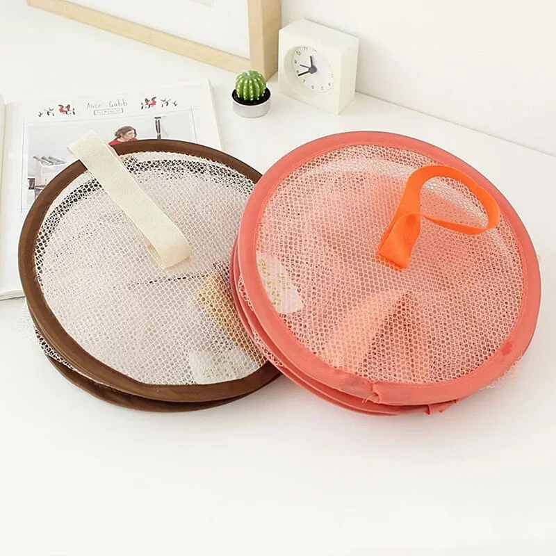 2 Colors Underwear Bra Laundry Sweater Hanging Basket Windproof Folding Multi-Layer Drying Rack Mesh Clothes Dryer Net | Дом и сад
