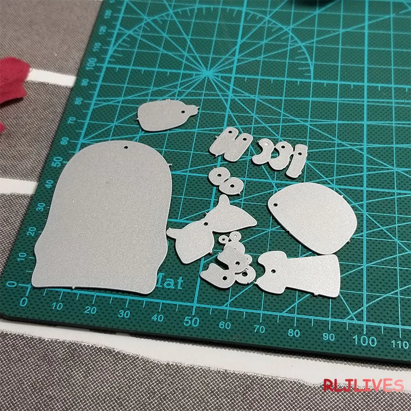 RLJLIVES Girl Metal Cutting Dies Stencils for DIY Scrapbooking Stamp/photo album Decorative Embossing Paper Cards | Дом и сад