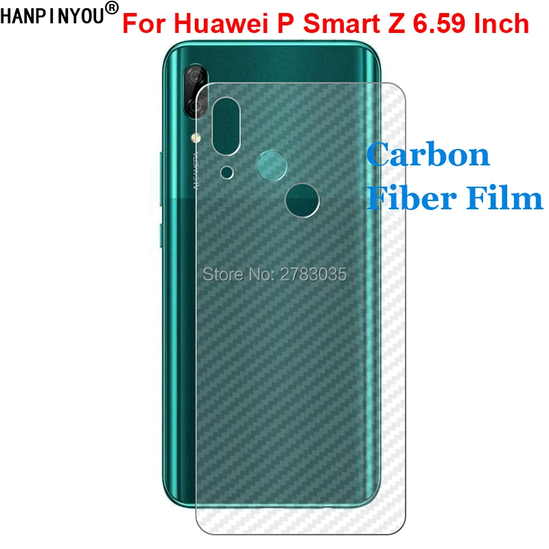 Для Huawei P Smart Z / S 3D Защитная пленка из углеродного волокна с защитой от отпечатков