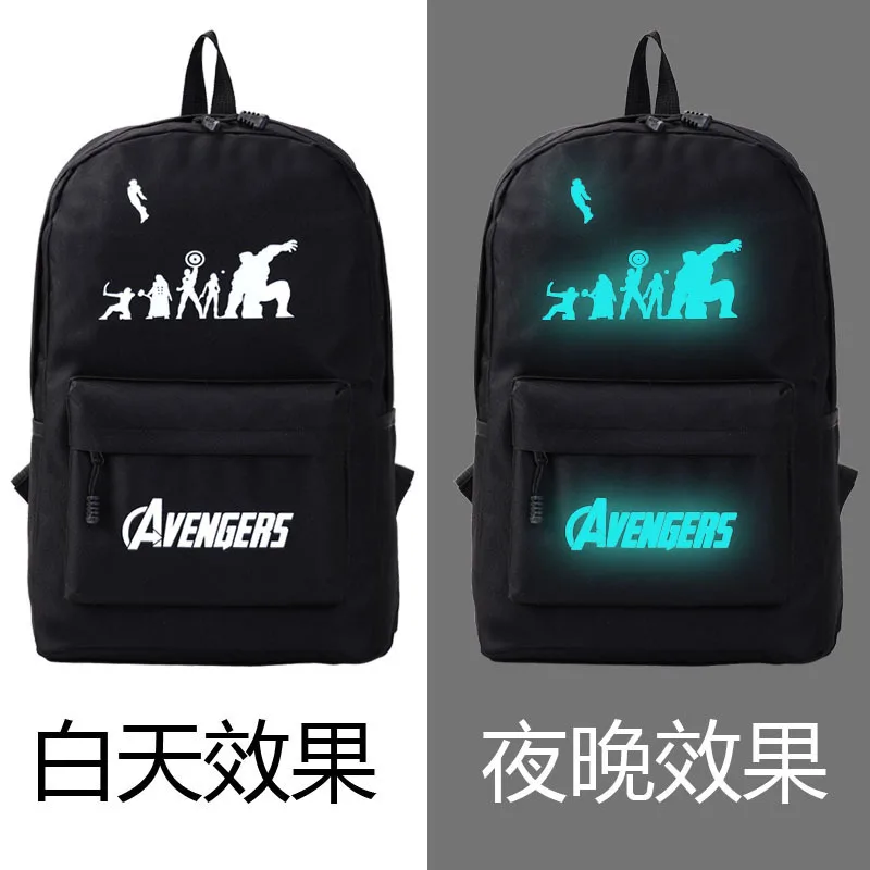 Style Student School Backpack Anime Luminous USB Charge Laptop Computer For Teenager Anti-theft Boys Bag | Багаж и сумки